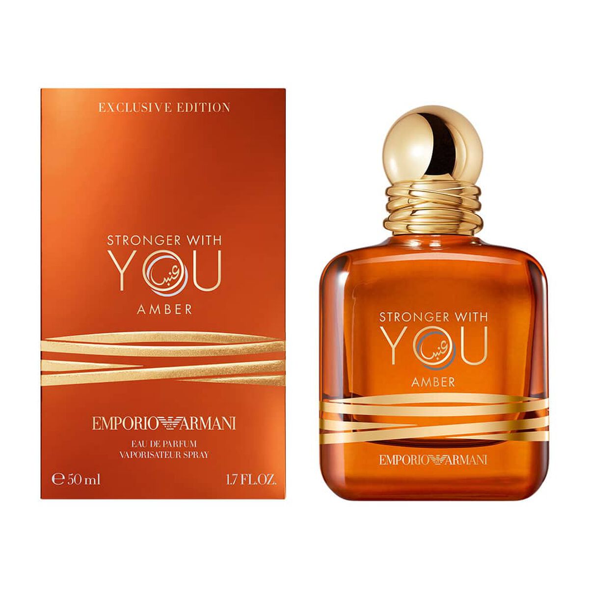 Giorgio Armani Emporio Armani Stronger With You Amber Exclusive Edi For Men Eau De Parfum