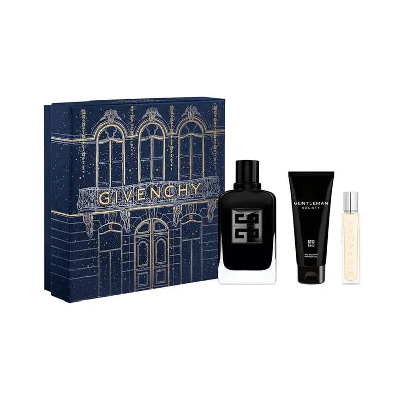 Givenchy Gentleman Society Extreme Men EDP Set 100ML + Shower Gel 75ML + 12.5ML