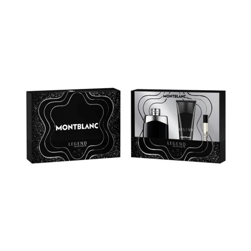 Montblanc Legend Blue Men EDP Set 100ML + 7.5ML EDP + Shower Gel 100ML