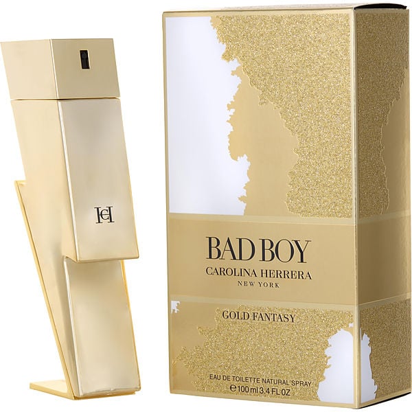 Carolina Herrera Bad Boy Gold Fantasy For Men Eau De Toilette