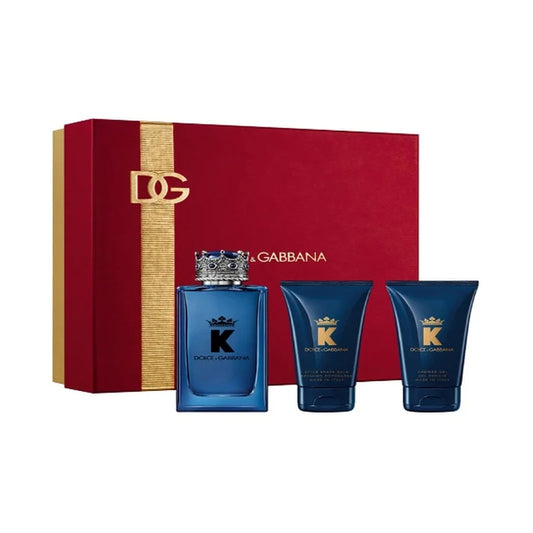 Dolce & Gabbana King Men EDP Set 100ML + After Shave 50ML + Shower Gel 50ML