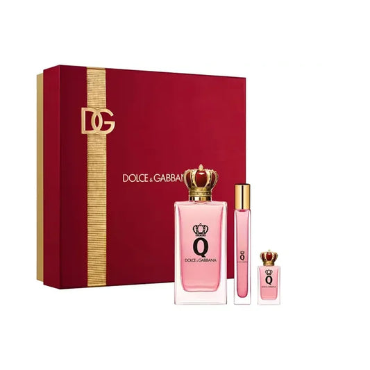 Dolce & Gabbana Queen Women EDP Set 100ML + Shower Gel 50ML + Body Lotion 50ML