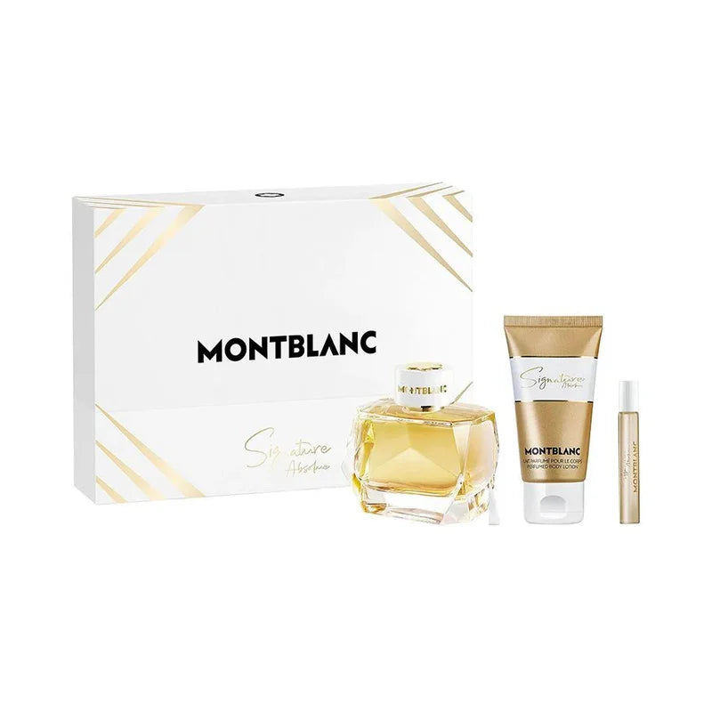 Montblanc Signature Women EDP Set 90ML + 7.5ML EDP + Body Lotion 100ML