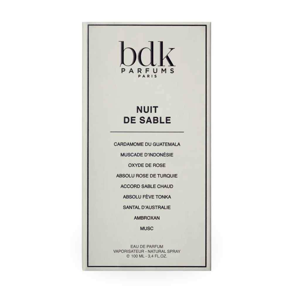 BDK Parfums Nuit De Sable Unisex Eau De Parfum