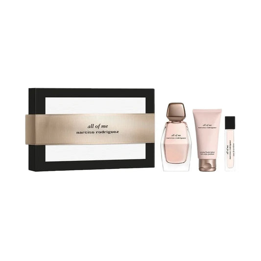 Narciso Rodriguez All Of Me Women EDP Set 90ML + Body Lotion 50ML + Mini 10ML