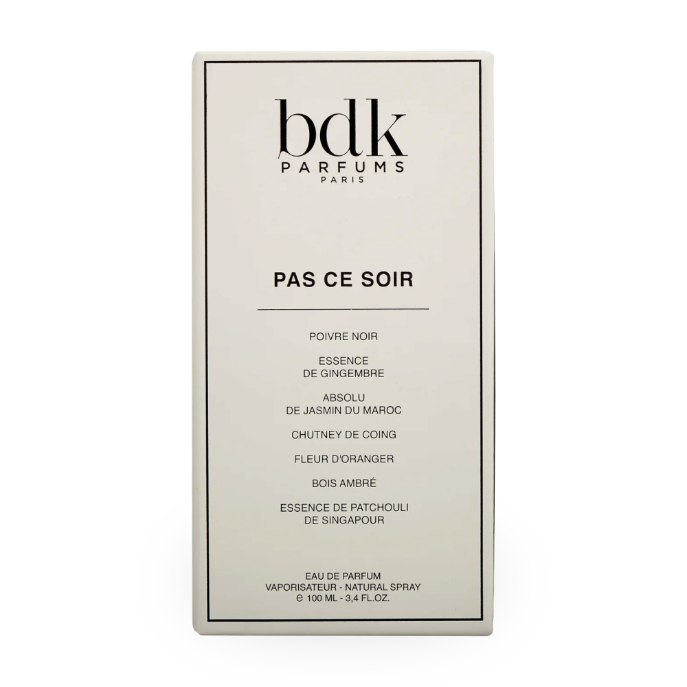 BDK Parfums Pas Ce Soir For Women Eau De Parfum