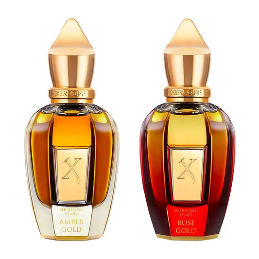 Xerjoff Shooting Stars Amber Gold &amp; Rose Gold EDP 2 x 50ML