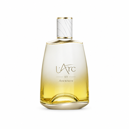 L’Arc Parfums Aventure Eau de Parfum 100ml on a pure white background