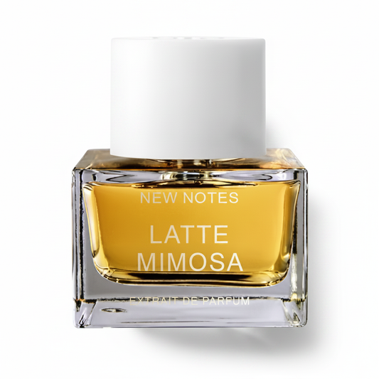 Latte Mimosa Extrait de Parfum 50ml on a pure white background