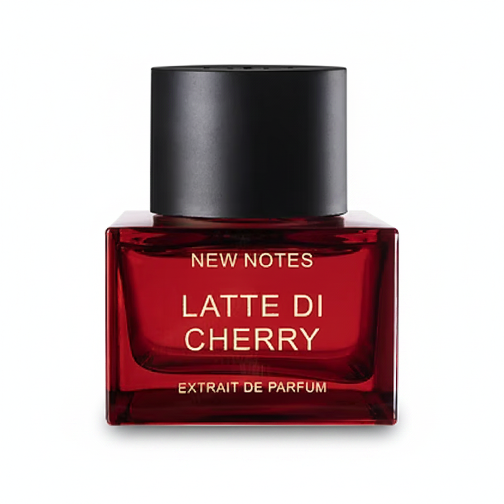 Latte Di Cherry Extrait de Parfum 50ml on a pure white background