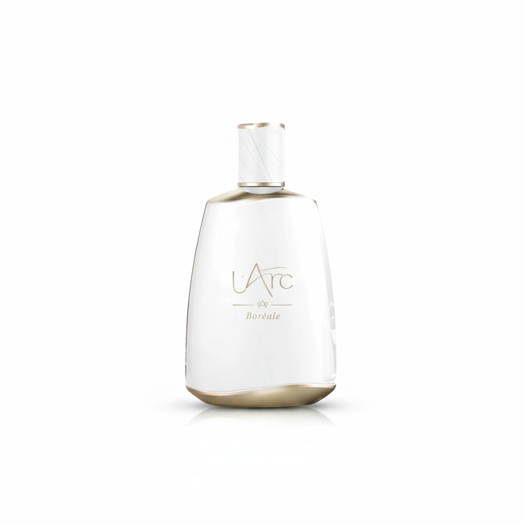 Clear L’Arc Parfums Boréale Eau de Parfum 100ml on a pure white background