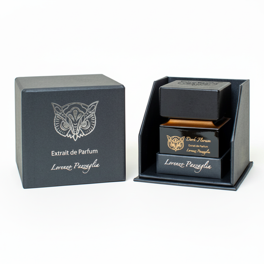 Lorenzo Pazzaglia Dark Florum Extrait de Parfum 75ml on a white background