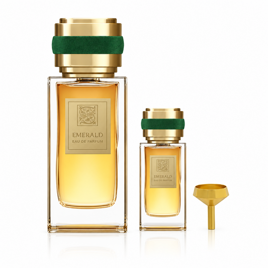Signature by Sillage d’Orient Emerald EDP Set – 100ml + 15ml + Funnel